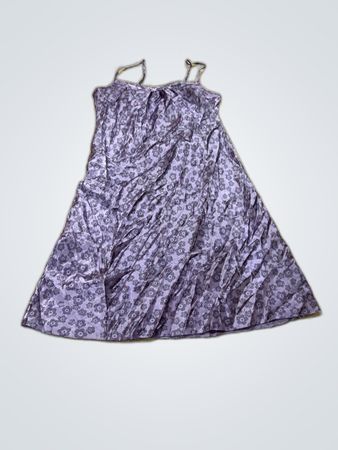 Purple Floral Dress