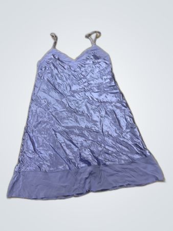 Purple Satin Nightgown