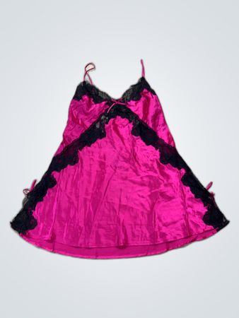 La Perla Pink Satin Slip Dress