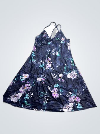Floral Halter Neck Dress