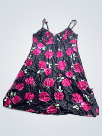 Black Floral Dress