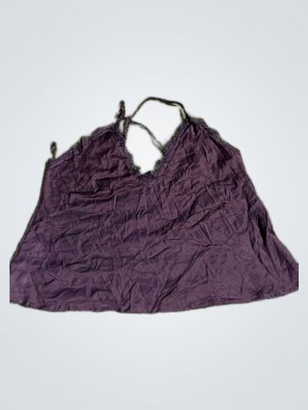 Black Lace Trim Camisole