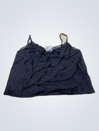 Selfridges Black Lace Trim Camisole