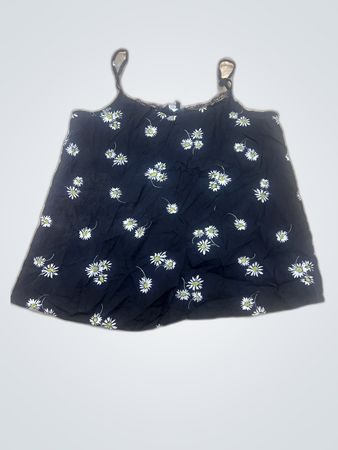 New Look Black Floral Top