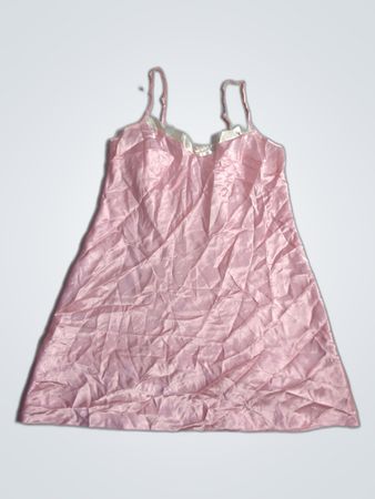 Pink Satin Nightdress