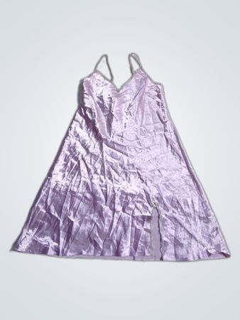 Debenhams Purple Satin Dress