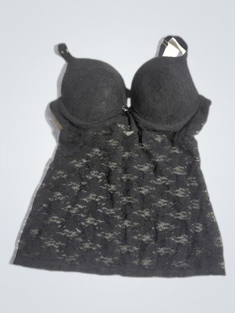 Black Lace Bustier