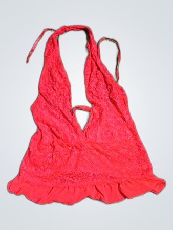 Red Lace Babydoll