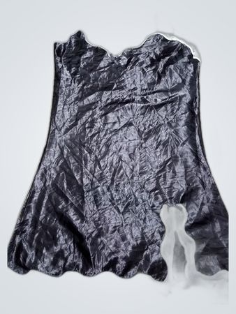 Black Lace Trim Chemise