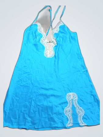Blue Lace Chemise