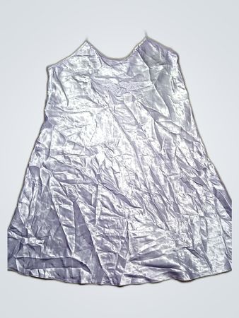 Lavender Satin Nightgown