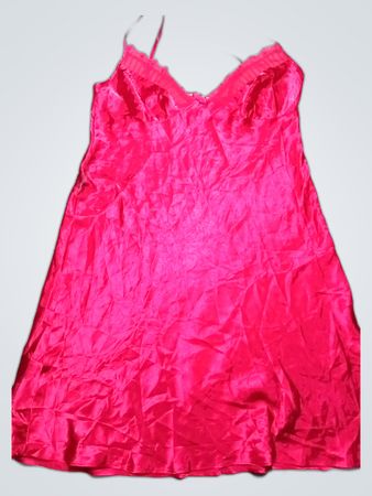 Pink Satin Nightgown