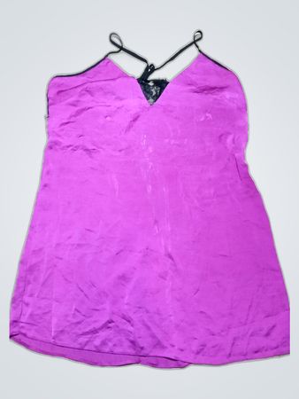ASOS Purple Lace Trim Top