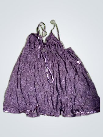 Purple Lace Dress