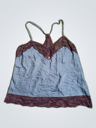 MANGO Lace Trim Camisole