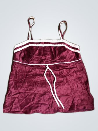Elam Maroon Tank Top