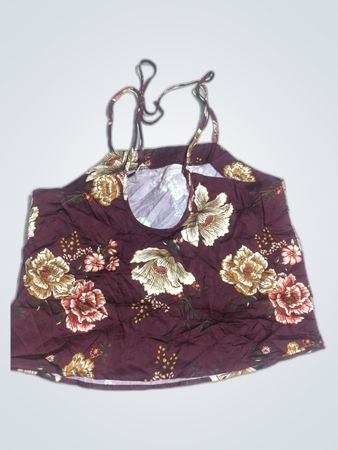 Floral Halter Neck Top