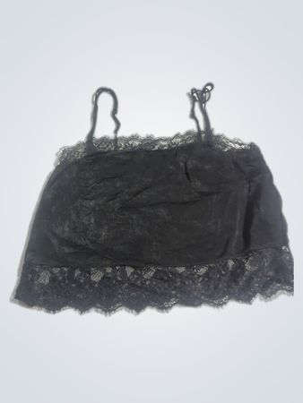 Black Lace Bra Top