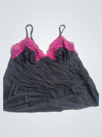 Ted Baker Black Camisole with Pink Lace