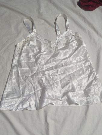 White Satin Camisole