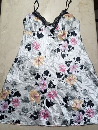 Floral Satin Chemise