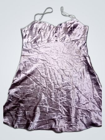 Pink Satin Chemise