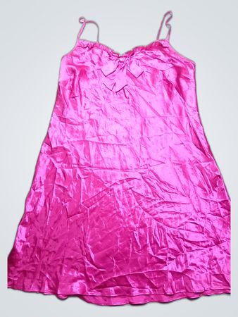 Pink Satin Nightdress