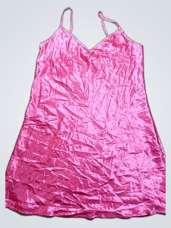 Pink Satin Nightdress