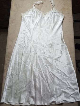 White Satin Nightdress