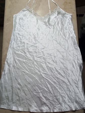 White Satin Nightdress