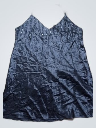 Black Satin Dress