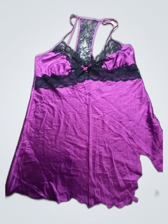 Purple Lace Chemise
