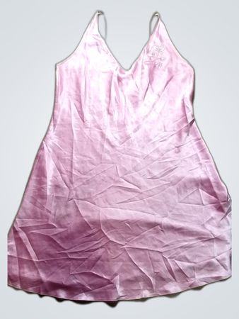 Pink Satin Nightgown