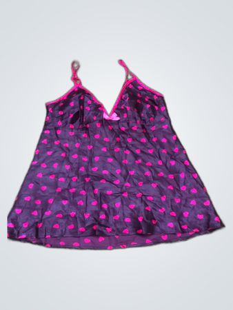 George Heart Patterned Night Dress