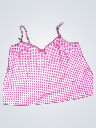 Pink Polka Dot Top