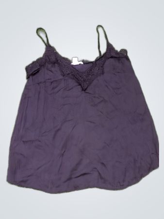 Black Lace Trim Camisole