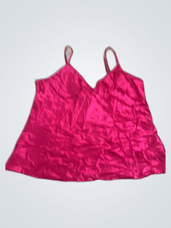 Pink Satin Cami
