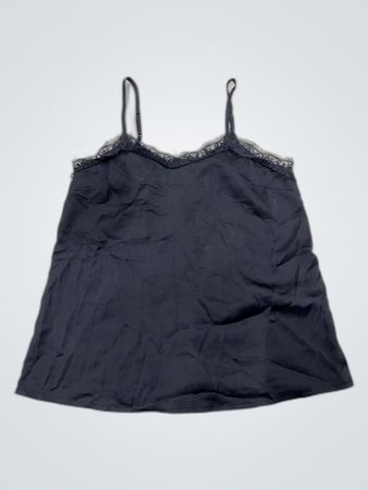 Black Lace Trim Camisole