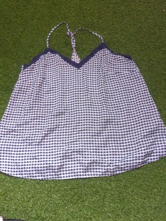 Gingham Bra Top