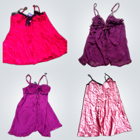 Y2K Satin Slip Dresses