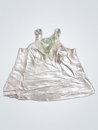Pink Satin Chemise
