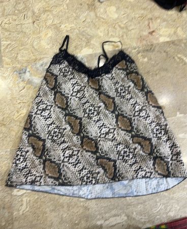 Snakeskin Pattern Dress