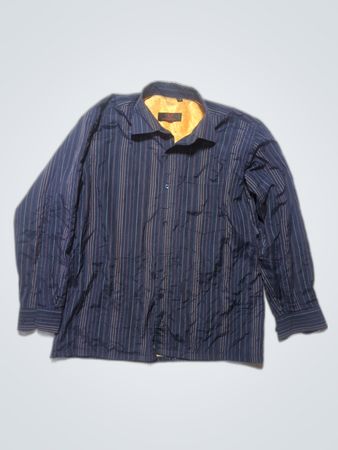 Dahongying Men's Striped Shirt