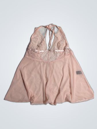 LoveHoney Lace Trim Chemise