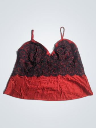 Red Lace Camisole