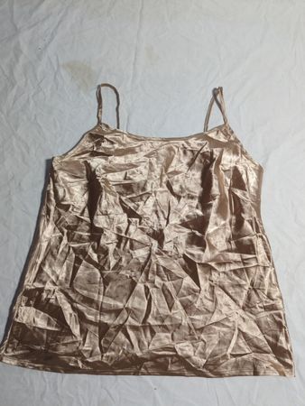 Gold Satin Cami