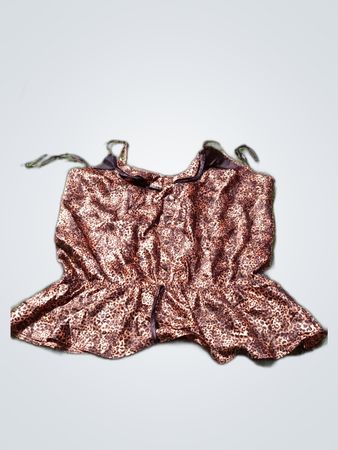 George Leopard Print Top