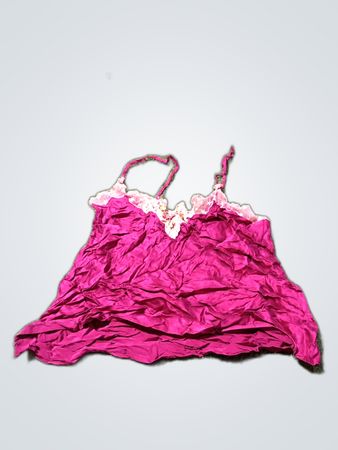 Pink Silk Camisole