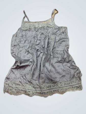 Grey Lace Trim Camisole