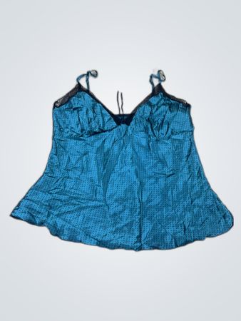 Teal Polka Dot Camisole